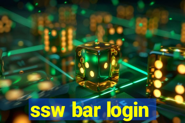 ssw bar login